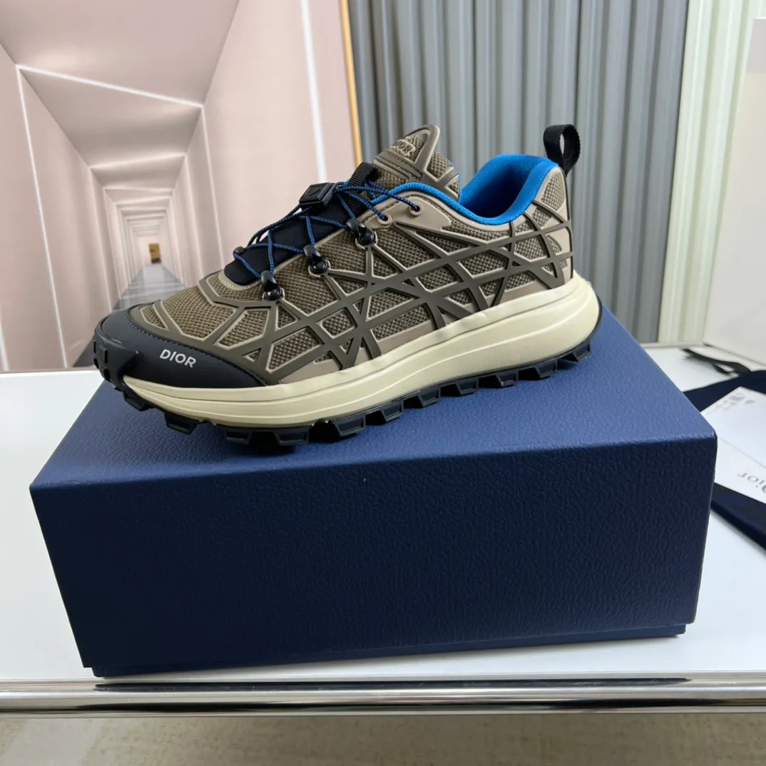 Men's men's shoes 💰640💰 Dior. The latest hot sale 🔥Official website 1:1 replica ⬆️Imported mesh technology, comfortable mesh lining 38-45 (45 customized, non-returnable)
